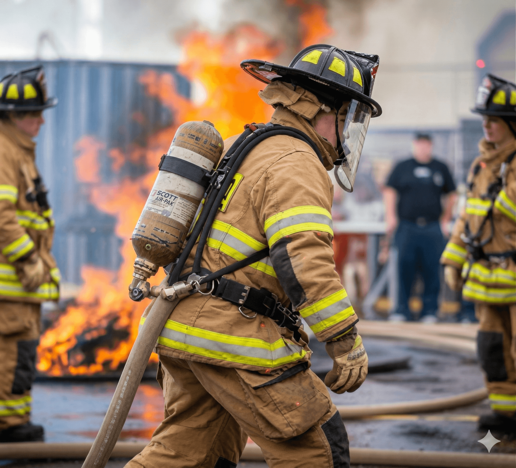 Fire rescue operation
